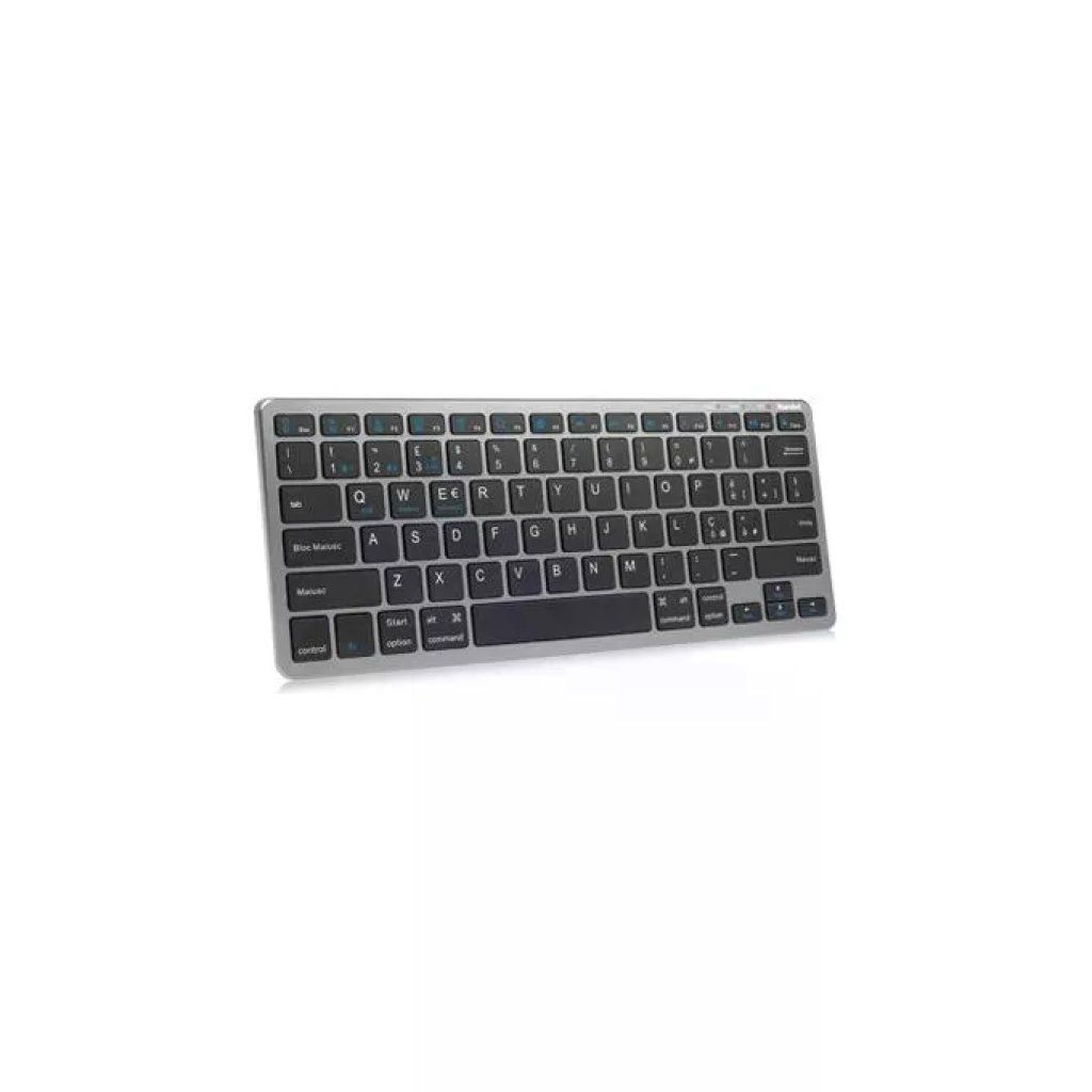 Hamlet XKK400CWB-IT Mini Tastiera Wireless Bluetooth con Touchpad, QWERTY Italiana Hamlet XKK400CWB-IT Mini Tastiera Wireless Bluetooth con Touchpad, QWERTY Italiana