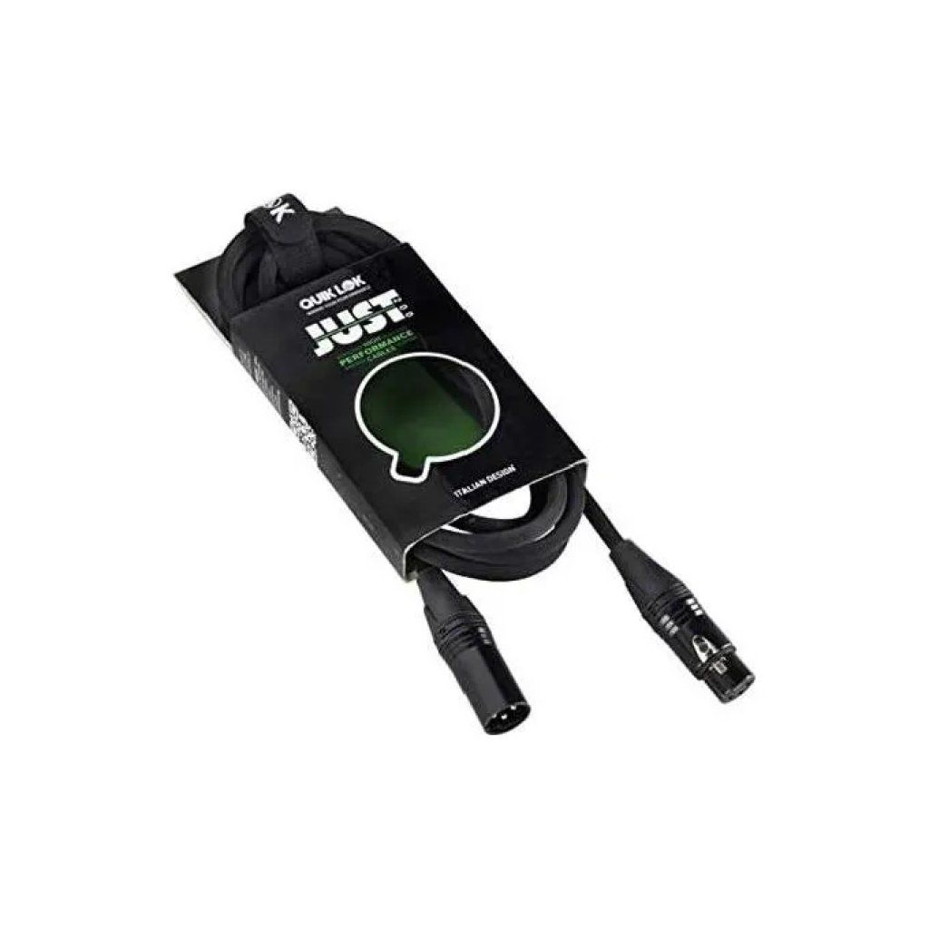 QUIKLOK Quik Lok Just MF 10 Cavo XLR Maschio-Femmina 10 m