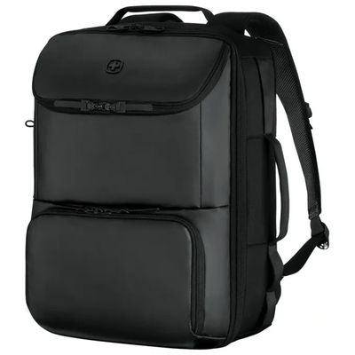 Wenger UrbanOne 33 L – Zaino da viaggio nero per laptop 15,6″