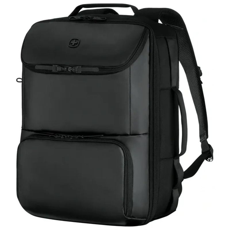 Wenger UrbanOne 33 L – Zaino da viaggio nero per laptop 15,6″