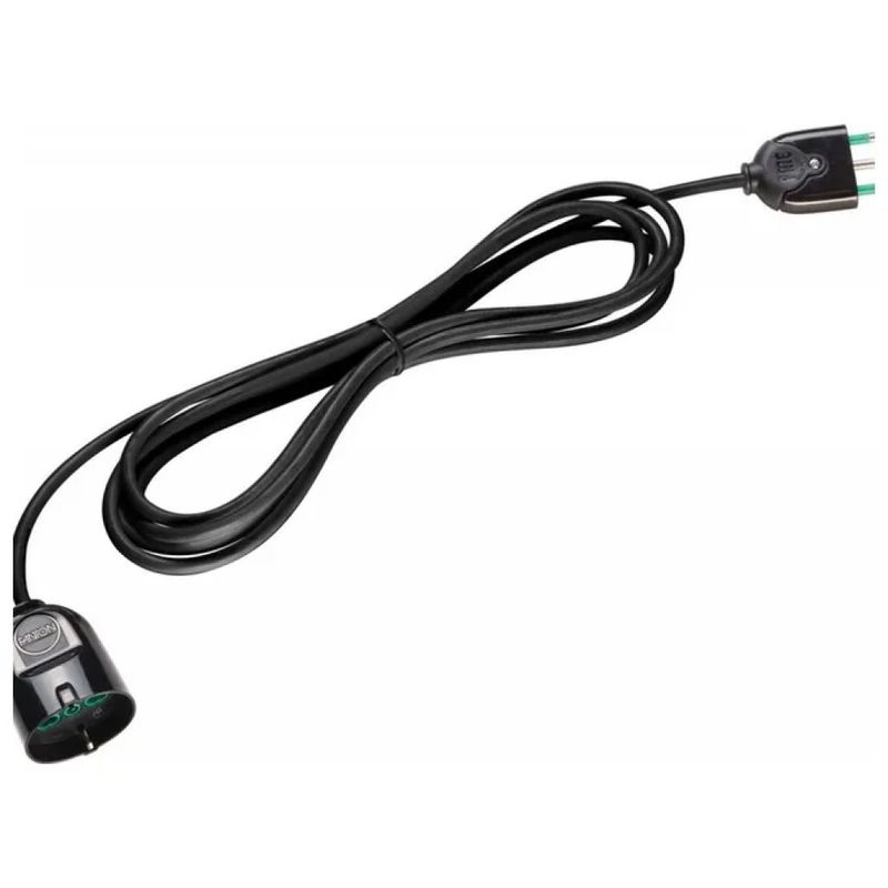 FANTON 92651 Prolunga elettrica 16A nera, 3 m