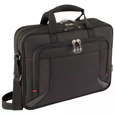 Wenger Prospect – Borsa a tracolla per laptop fino a 16", nera