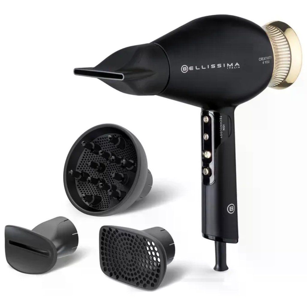 Bellissima Creativity 4 You 11826 Asciugacapelli 1800 W con Tecnologia Ionica Bellissima Creativity 4 You 11826 Asciugacapelli 1800 W con Tecnologia Ionica