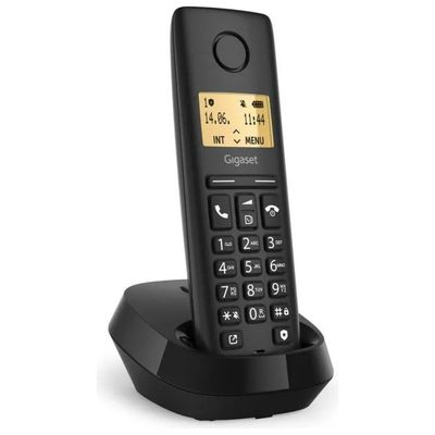 Gigaset PURE 100 Telefono Cordless DECT Nero Gigaset PURE 100 Telefono Cordless DECT Nero