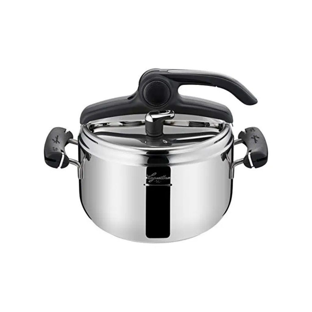 Lagostina Preziosa Pentola a Pressione 5 L in Acciaio Inox 18/10