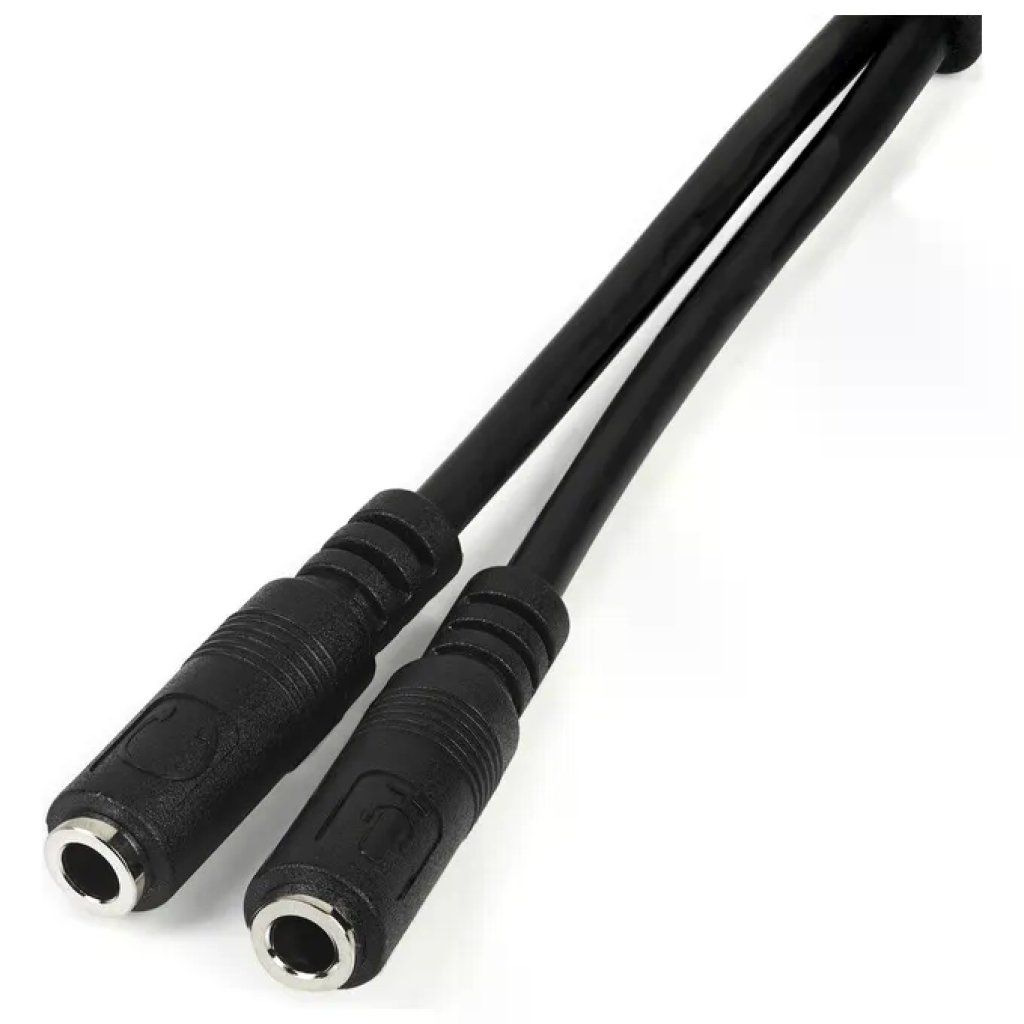 StarTech.com Adattatore audio jack 3,5 mm per cuffie e microfono