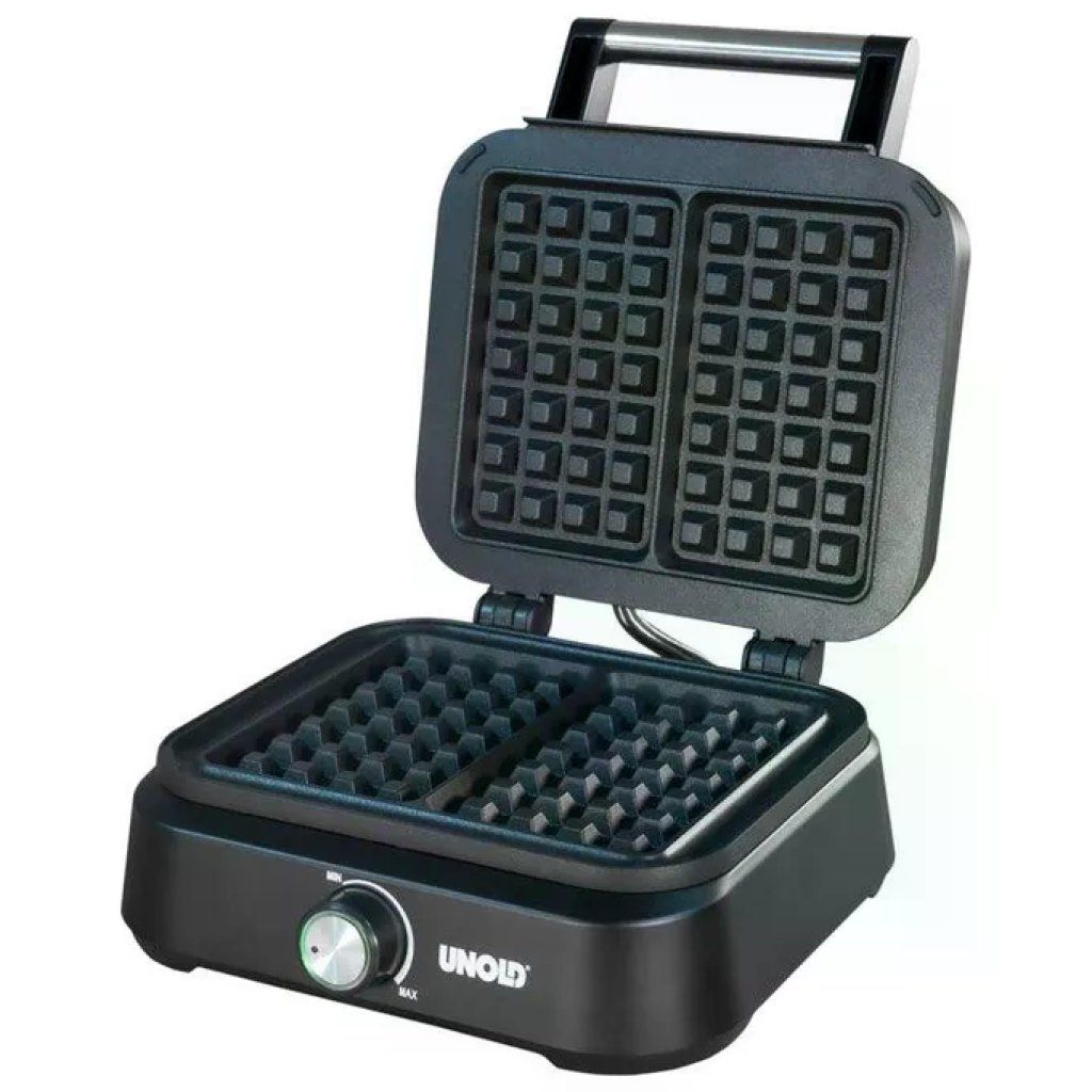 UNOLD 48275 Piastra per waffle doppia 1500 W nera UNOLD 48275 Piastra per waffle doppia 1500 W nera