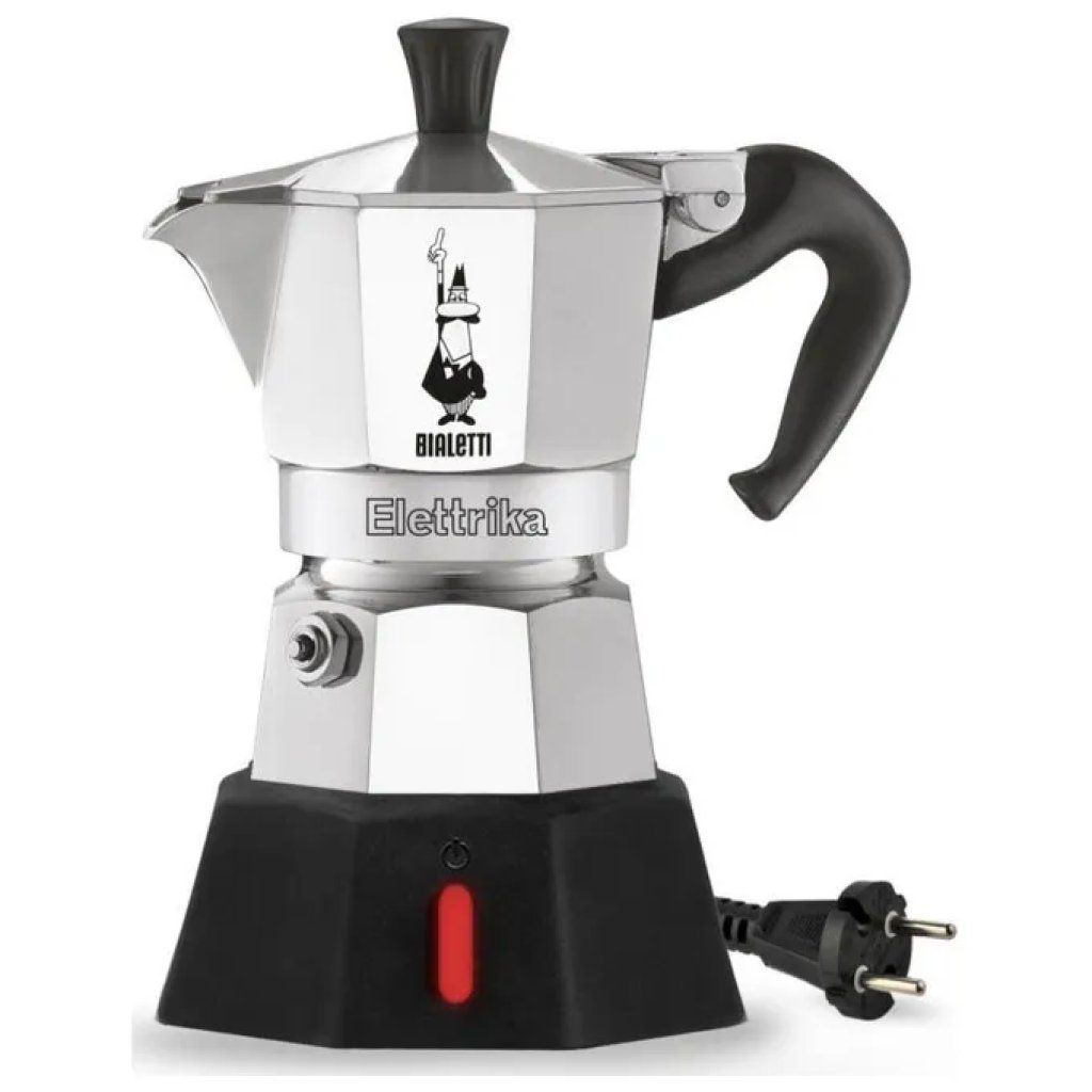 Bialetti Moka Elettrika – Caffettiera elettrica 2 tazze, 90 ml