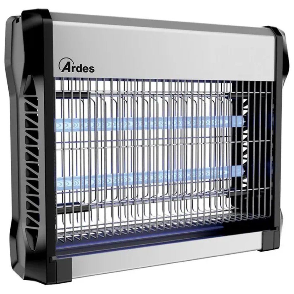 Ardes AR6S16C ZAK Zanzariera Elettrica UV 27 W, Copertura 50 m², Nera