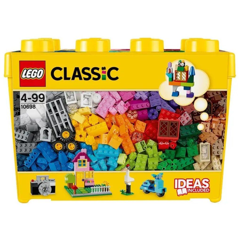 LEGO Classic 10698 – Grande scatola di mattoncini creativi, 790 pezzi LEGO Classic 10698 – Grande scatola di mattoncini creativi, 790 pezzi