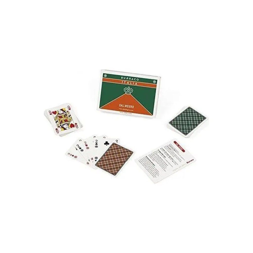 Dal Negro Burraco Italia – Carte da gioco con regole