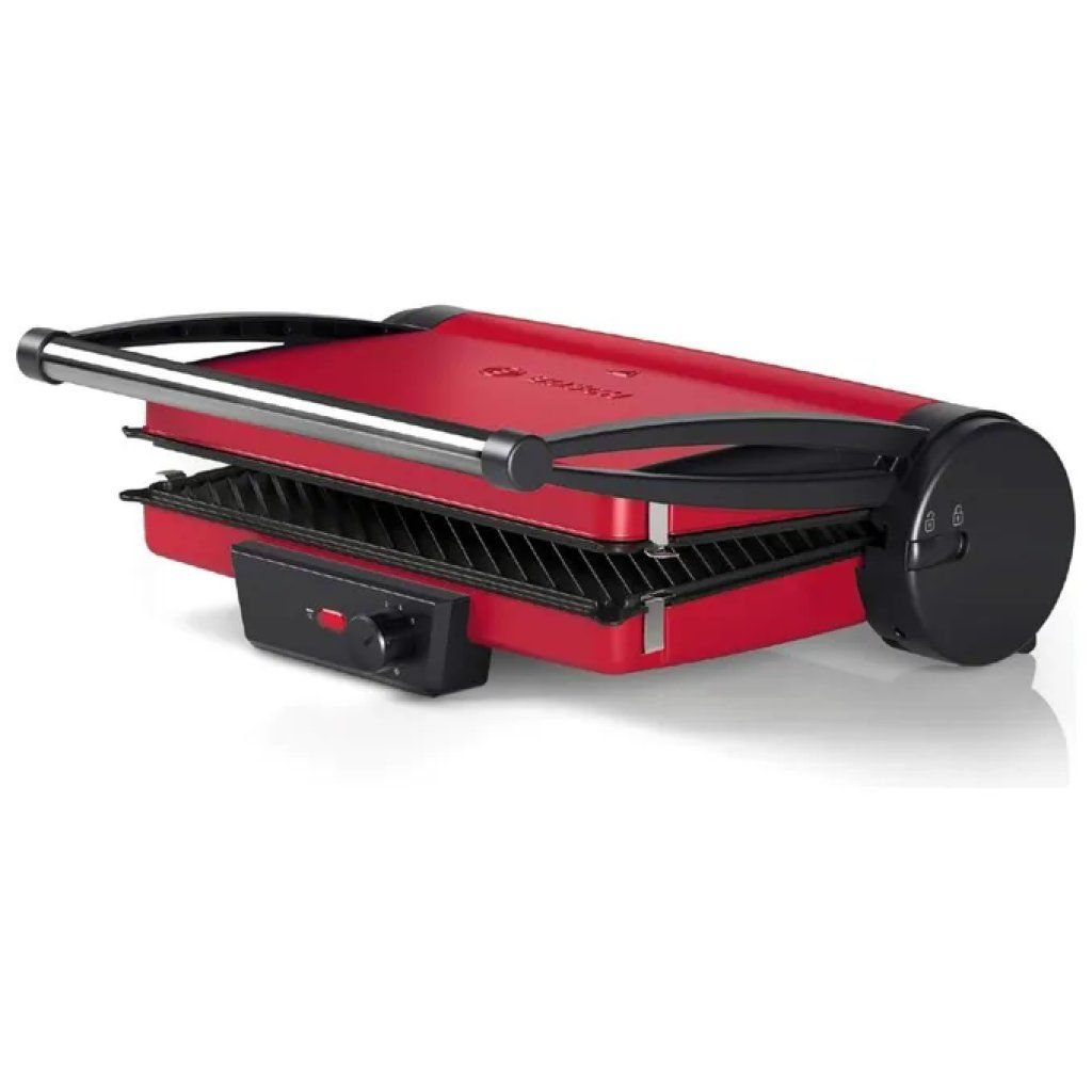 Bosch TCG4104 Bistecchiera Elettrica 2000 W Rossa