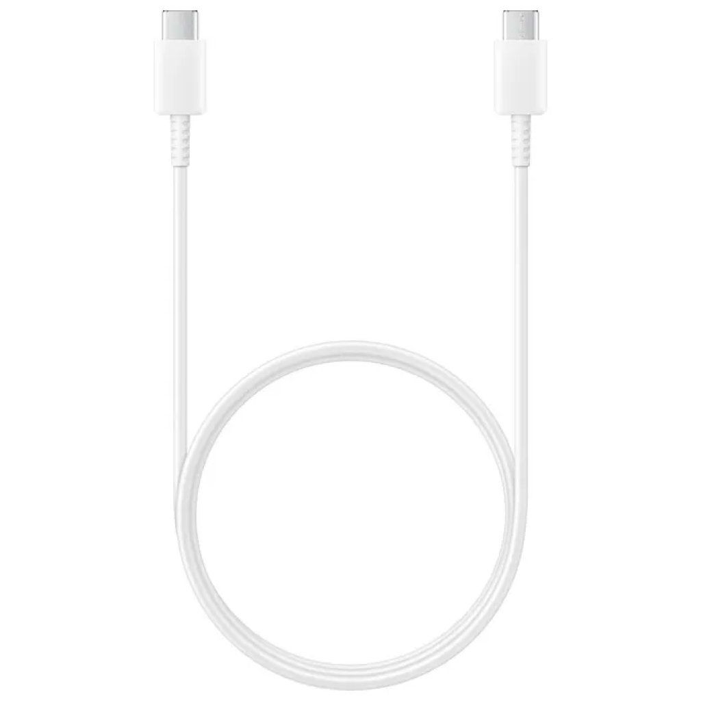 SAMSUNG Cavo Samsung USB-C a USB-C 1 m, ricarica rapida 60 W, bianco SAMSUNG Cavo Samsung USB-C a USB-C 1 m, ricarica rapida 60 W, bianco