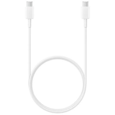 SAMSUNG Cavo Samsung USB-C a USB-C da 1 m, 60 W, bianco