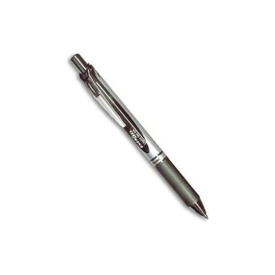 Pentel EnerGel XM Klick BL77-AO – Penne roller nere 0,7 mm, confezione da 12