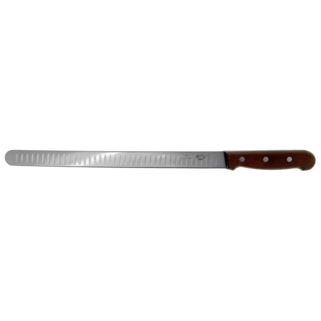 Victorinox 5.4120.30 Coltello da salmone, lama alveolata 30 cm, manico in palissandro Victorinox 5.4120.30 Coltello da salmone, lama alveolata 30 cm, manico in palissandro