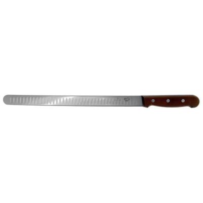 Victorinox 5.4120.30 Coltello da salmone, lama alveolata 30 cm, manico in palissandro