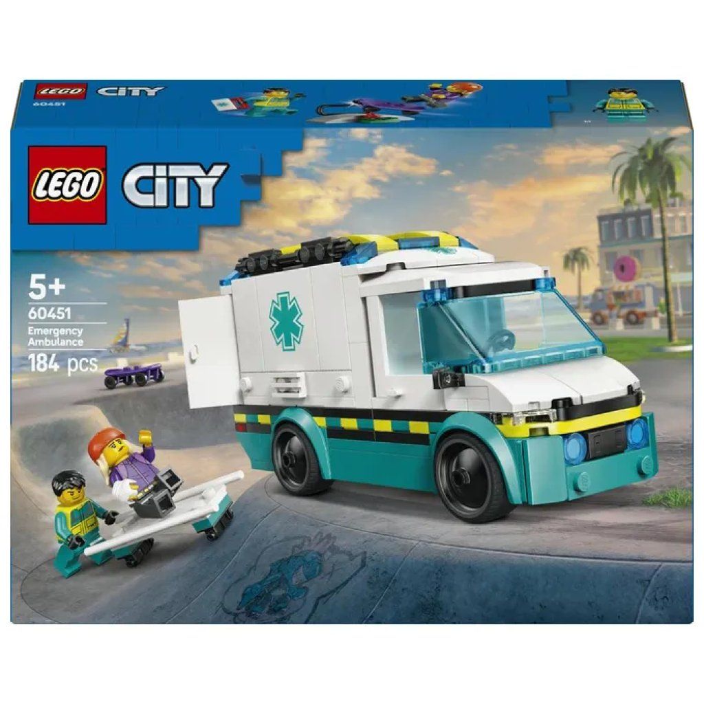 LEGO City Ambulanza di Emergenza 60451