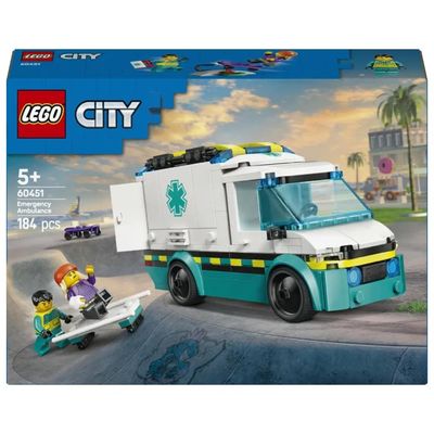 LEGO City Ambulanza di Emergenza 60451 LEGO City Ambulanza di Emergenza 60451