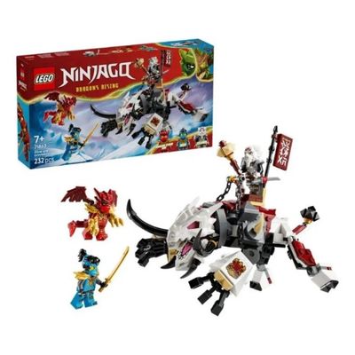 Lego 71863 NINJAGO Zilvar e Grimtak la Bestia Drago Set da costruzione 232 pezzi 3 Minifigure per