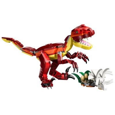 LEGO Creator 3 in 1 Dinosauro Feroce 31379, 283 pezzi, 8+ anni