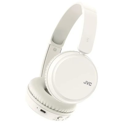JVC HA-S36W-W-U Cuffie Wireless On-Ear Bluetooth 5.2, Bianco