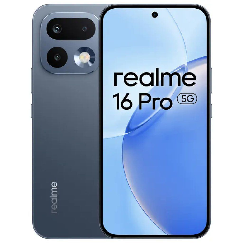 Realme 16 Pro 5G 256 GB Grigio, 8 GB RAM, display AMOLED 144 Hz Realme 16 Pro 5G 256 GB Grigio, 8 GB RAM, display AMOLED 144 Hz