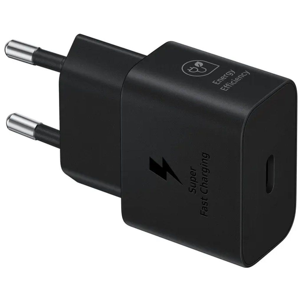Samsung EP-T2510XBEGEU Caricabatterie USB-C 25W Nero con Cavo da 1 m