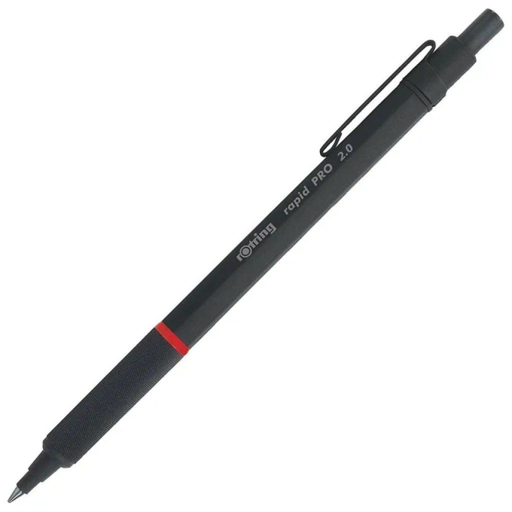 Rotring Rapid Pro 1904260 – Portamine retrattile 2 mm nero