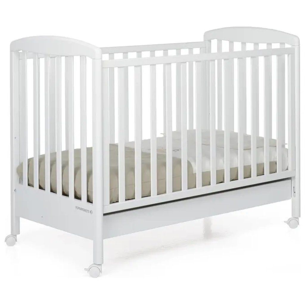 Foppapedretti Mary Lettino per Bambini Bianco con Cassetto