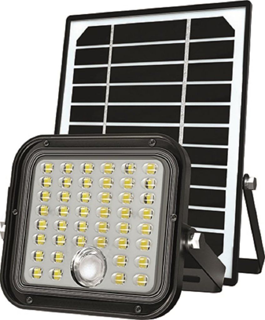 VIGOR Cubo-10 Proiettore LED Solare con Sensore 10 W
