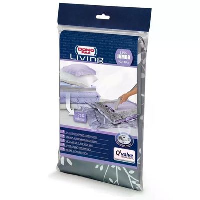 Domopak Living Jumbo, 2 sacchi sottovuoto 90 × 110 cm Domopak Living Jumbo, 2 sacchi sottovuoto 90 × 110 cm