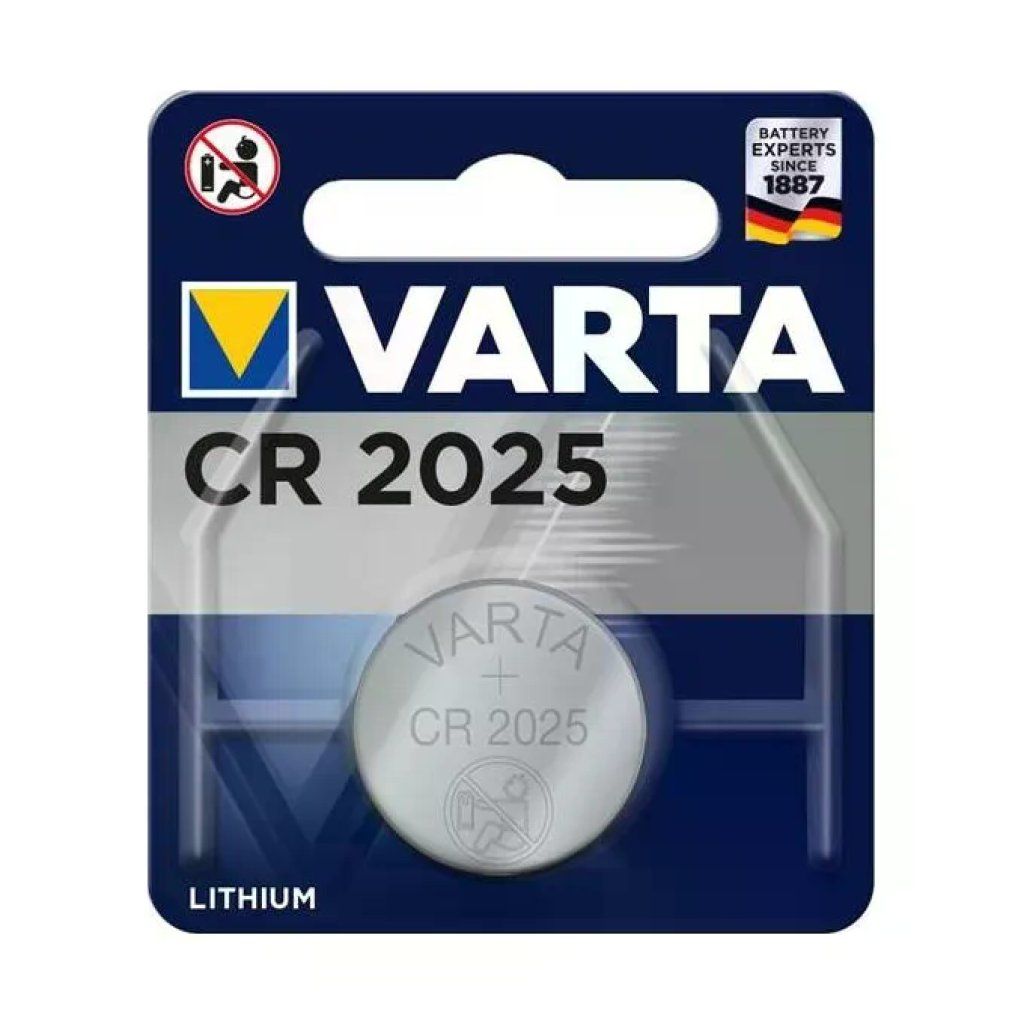 VARTA CR2025 Batteria a Bottone al Litio 3 V – 170 mAh