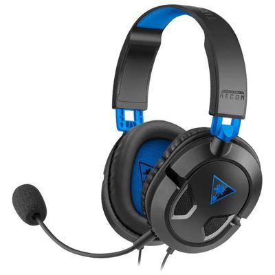 Turtle Beach Recon 50P – Cuffie Gaming Cablate Nero/Blu