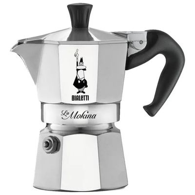 Bialetti La Mokina Caffettiera Moka 1-2 Tazze, 40 ml