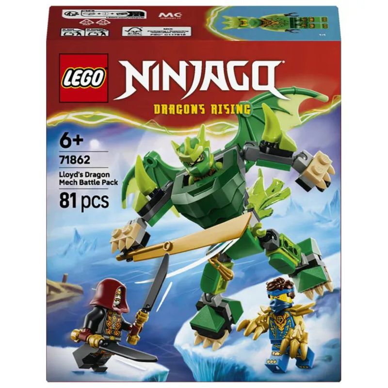 LEGO NINJAGO 71862 Mech Drago di Lloyd LEGO NINJAGO 71862 Mech Drago di Lloyd