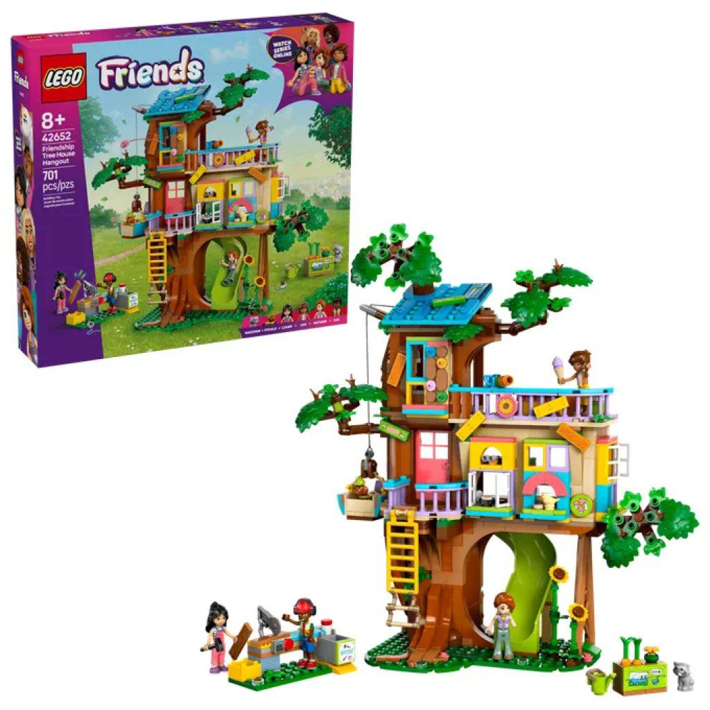 LEGO Friends 42652 Casa sull'Albero dell'Amicizia, Set da 701 Pezzi