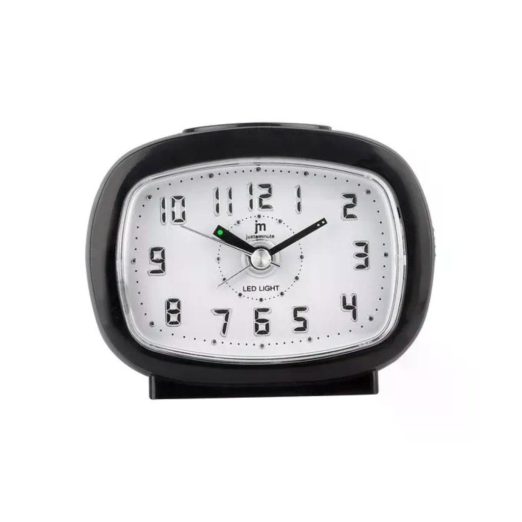 Lowell Trendy Nero – Orologio da Tavolo al Quarzo con Snooze