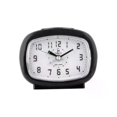 Lowell Trendy Nero – Orologio da Tavolo al Quarzo con Snooze