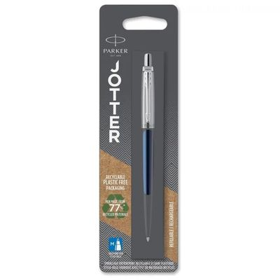 Parker Jotter Royal Blue Penna a Sfera con Inchiostro Blu