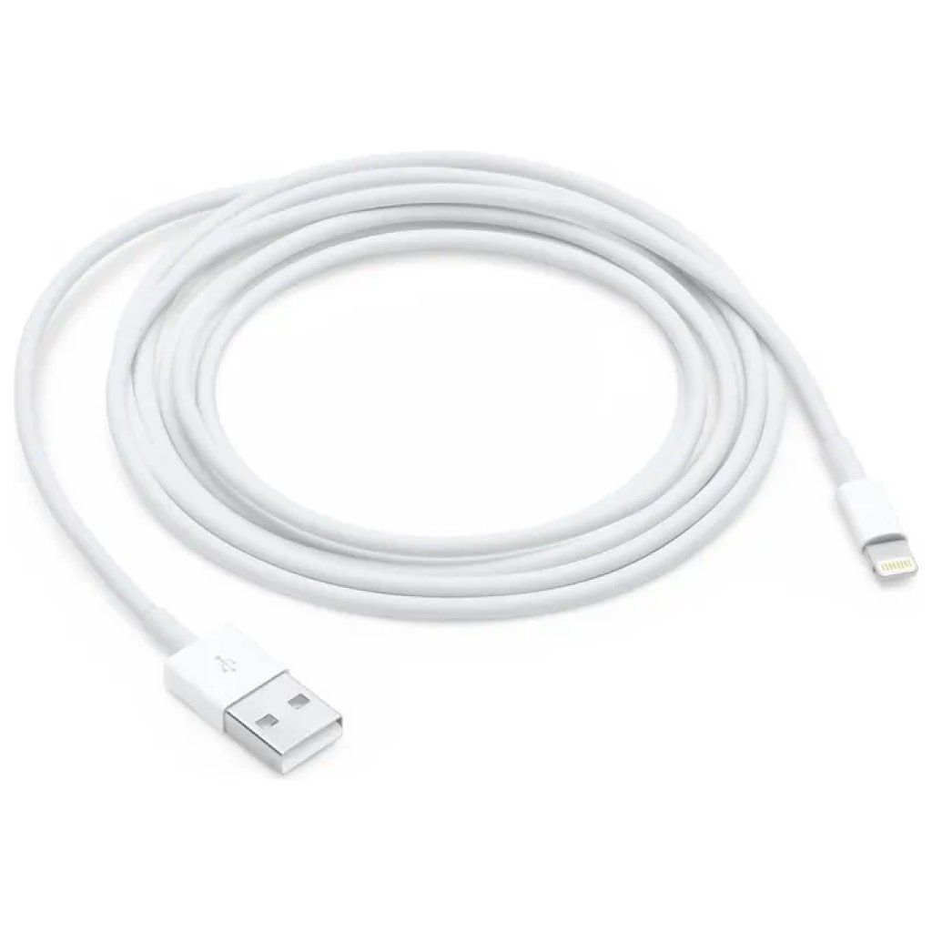 Apple Cavo Lightning a USB da 2 m, Bianco, MD819ZM-A Apple Cavo Lightning a USB da 2 m, Bianco, MD819ZM-A