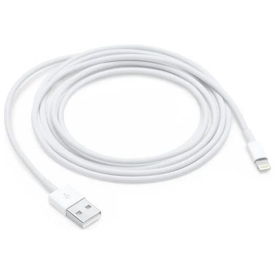 Apple Cavo Lightning a USB da 2 m, Bianco, MD819ZM-A Apple Cavo Lightning a USB da 2 m, Bianco, MD819ZM-A