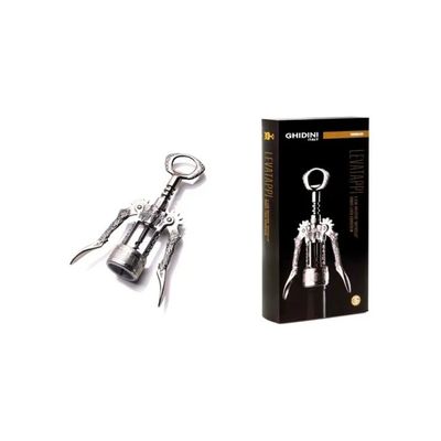 Ghidini Cipriano Botticello CF008DI – Cavatappi Sommelier a Due Leve Anticato