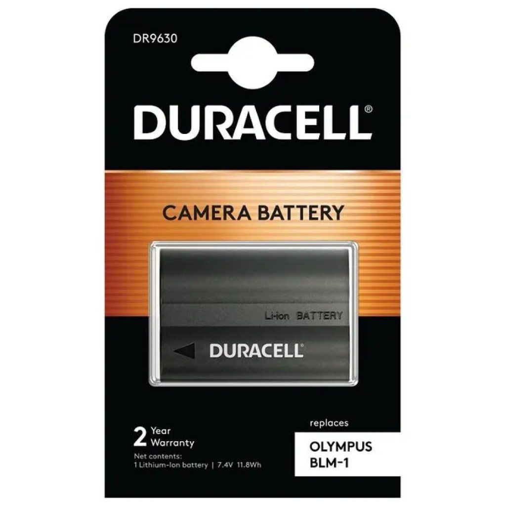 Duracell DR9630 Batteria Compatibile Olympus BLM-1 1600 mAh