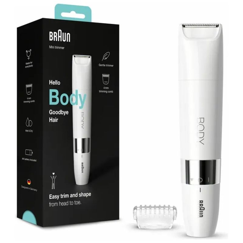 Braun BS1000 Mini rifinitore elettrico corpo Wet&Dry