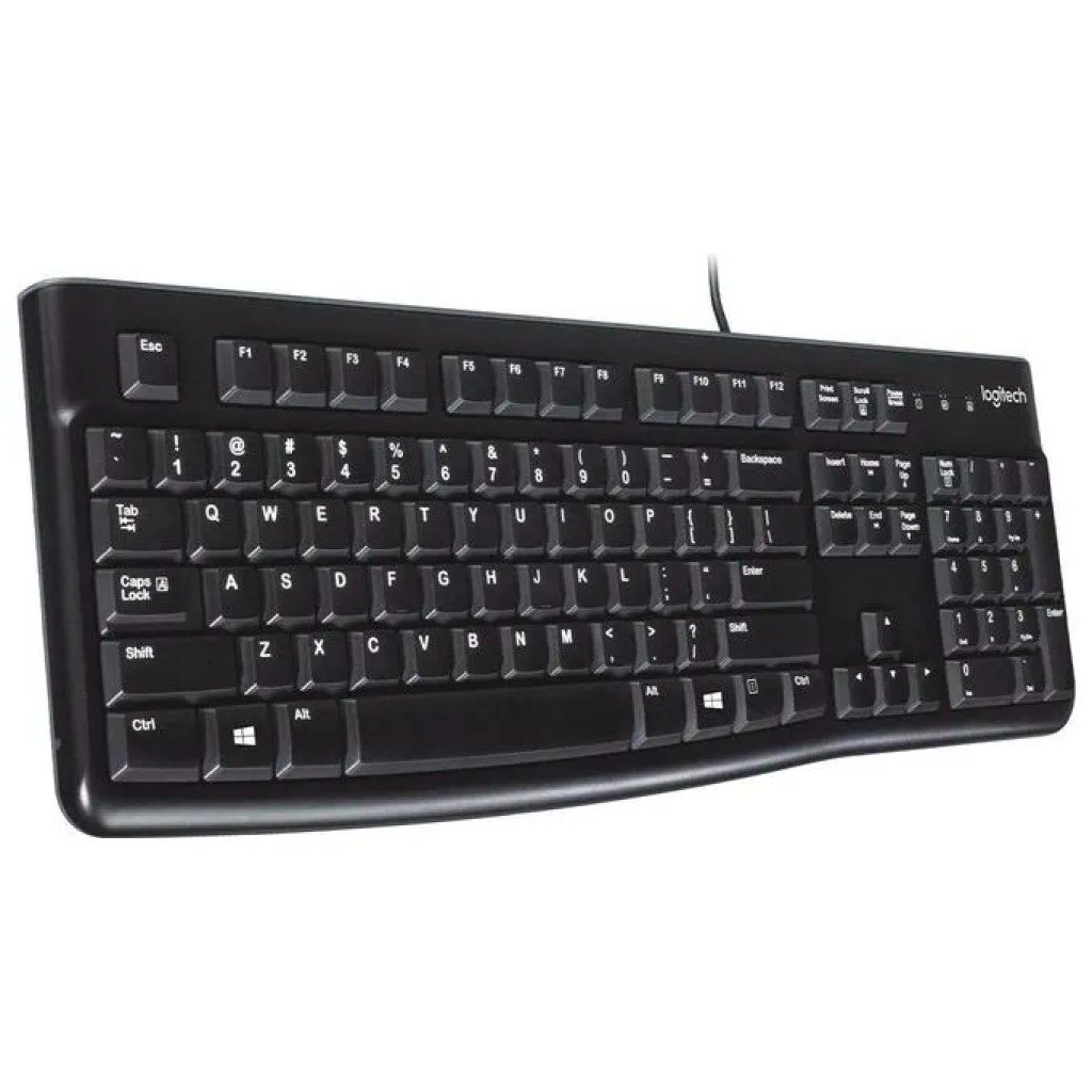 Logitech K120 Tastiera USB Cablata QWERTY Italiano