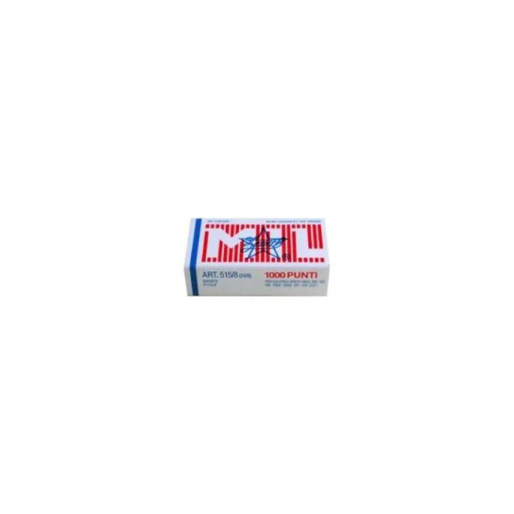 Zenith 515/8 punti metallici serie 24/8 in acciaio – 10.000 pezzi Zenith 515/8 punti metallici serie 24/8 in acciaio – 10.000 pezzi