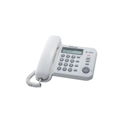 Panasonic KX-TS560EX1W Telefono Fisso Analogico Bianco Panasonic KX-TS560EX1W Telefono Fisso Analogico Bianco