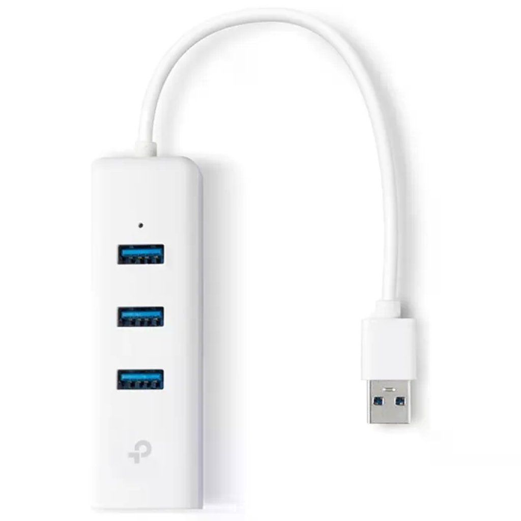 TP-Link UE330 Hub USB 3.0 a 3 porte con Ethernet Gigabit TP-Link UE330 Hub USB 3.0 a 3 porte con Ethernet Gigabit