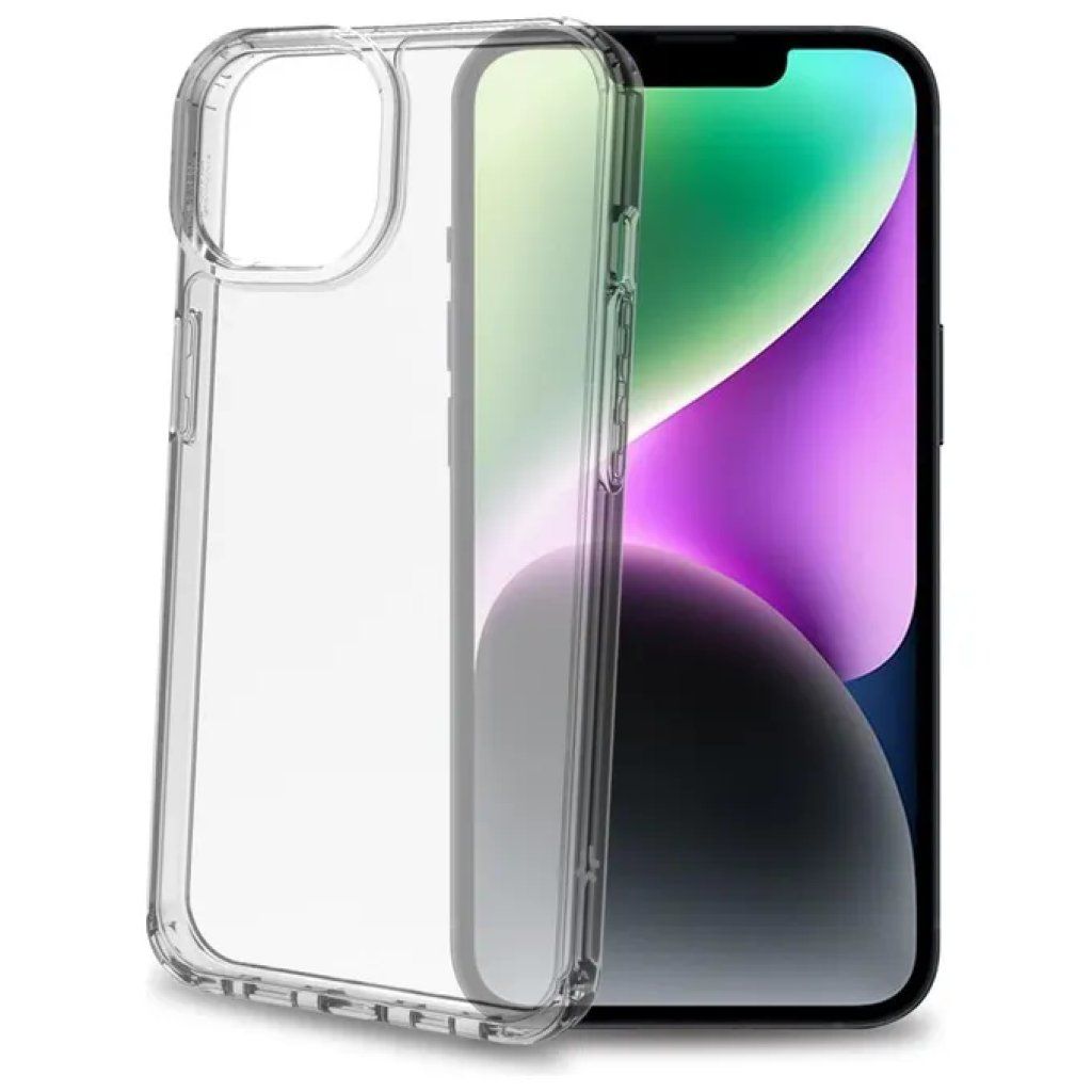 Celly Freedom Case con Laccetto per iPhone 14, Nero Celly Freedom Case con Laccetto per iPhone 14, Nero